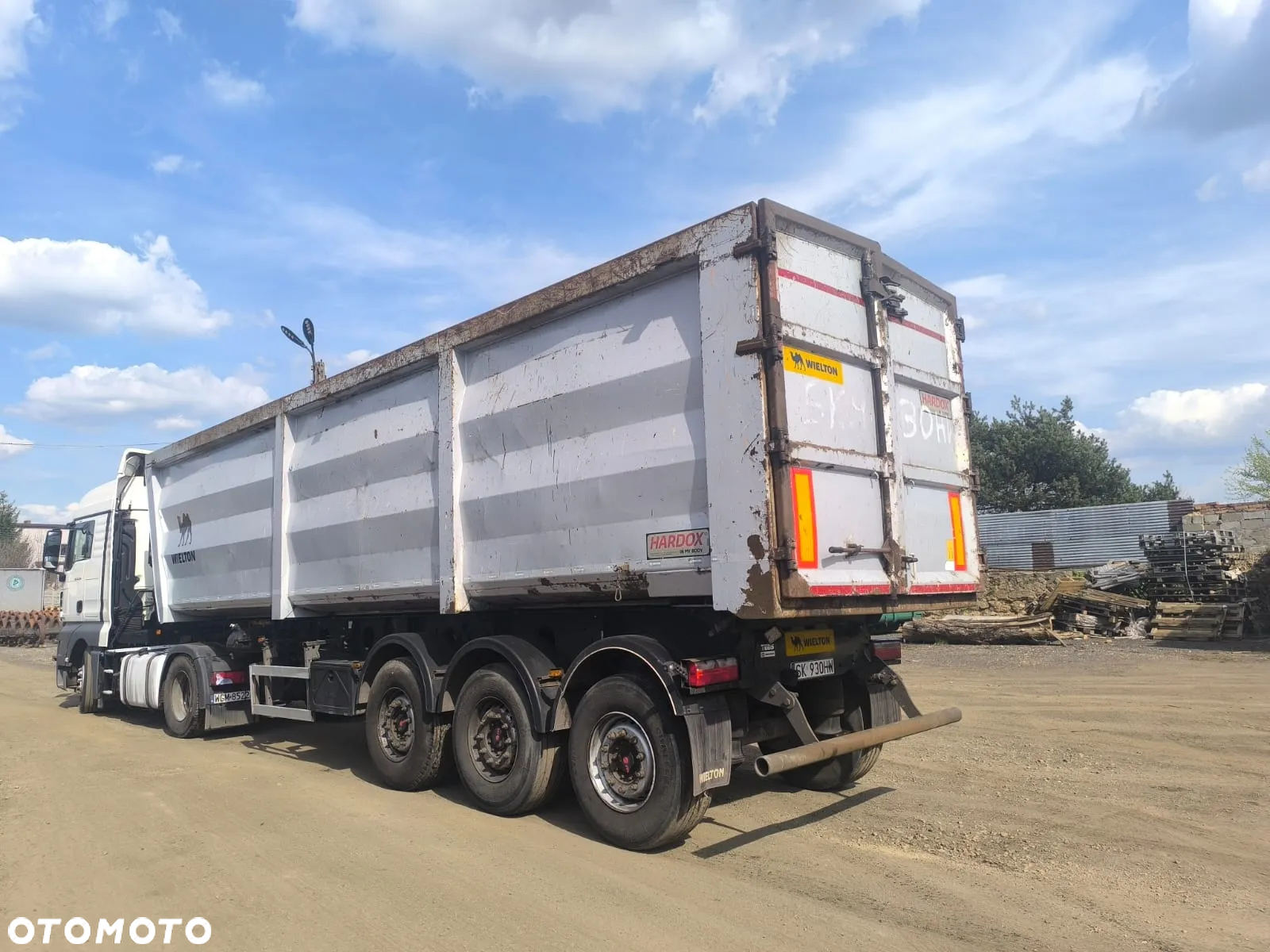 Wielton WYWROTKA 50m3 STALOWA HARDOX SAF INTRAX - 3