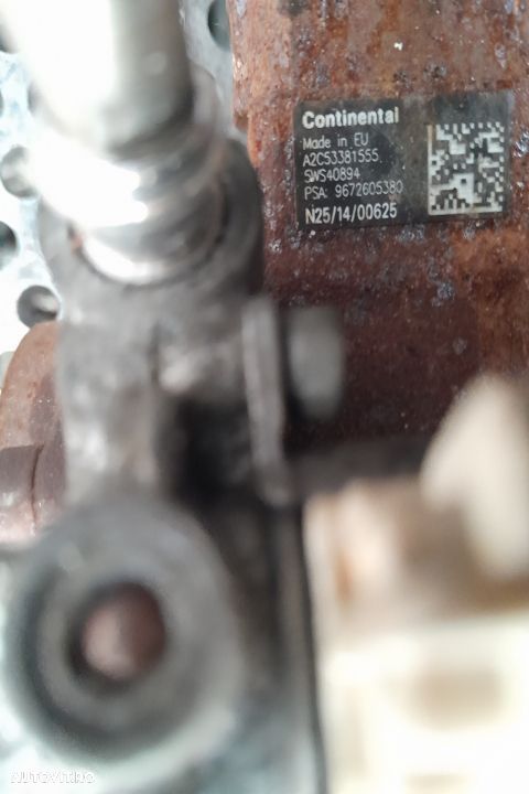 POMPA INALTA PRESIUNE 1.6 HDI EURO 5 A2C53381555 MX1253 Peugeot 3008 - 3