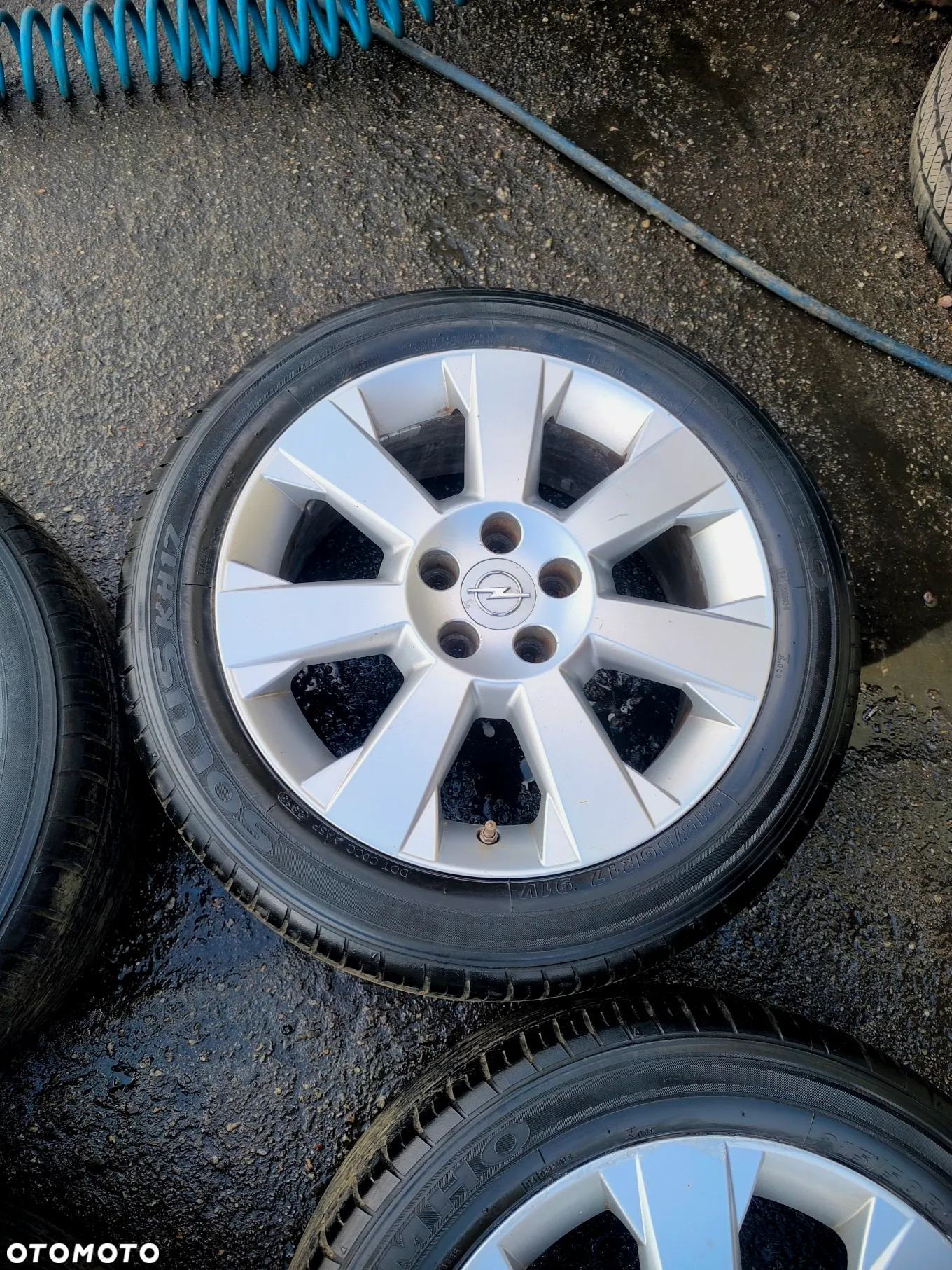 5x110 Felgi Aluminiowe Alufelgi 17 Koła Letnie Lato OPEL ASTRA H Vectra C Signum MERIVA B Zafira A B SAAB 9-3 9-5 900 II 6mm Legnica ALU-RAD 215/50 - 7