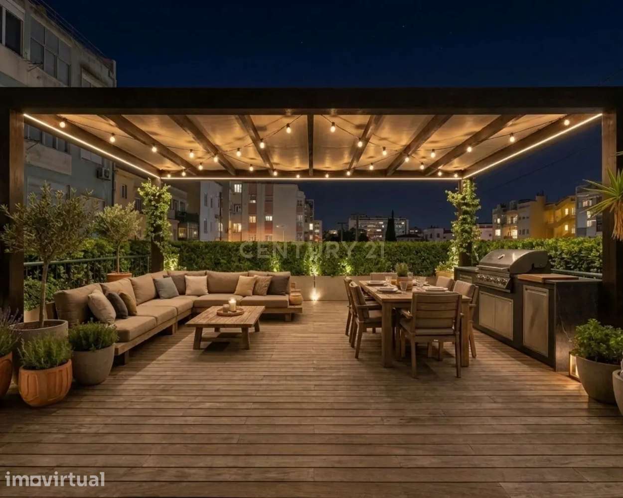 T2 na Lapa, com terraço privativo de 48 m², junto ao Jardim da Estrela - Grande imagem: 3/23