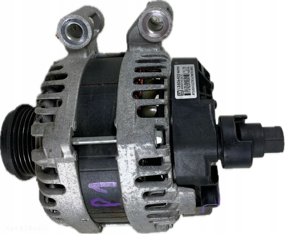 P1 CHEVROLET TRAVERSE II 2017- ALTERNATOR 170A 12V A002TV0181ZC GM 13506432 - 1