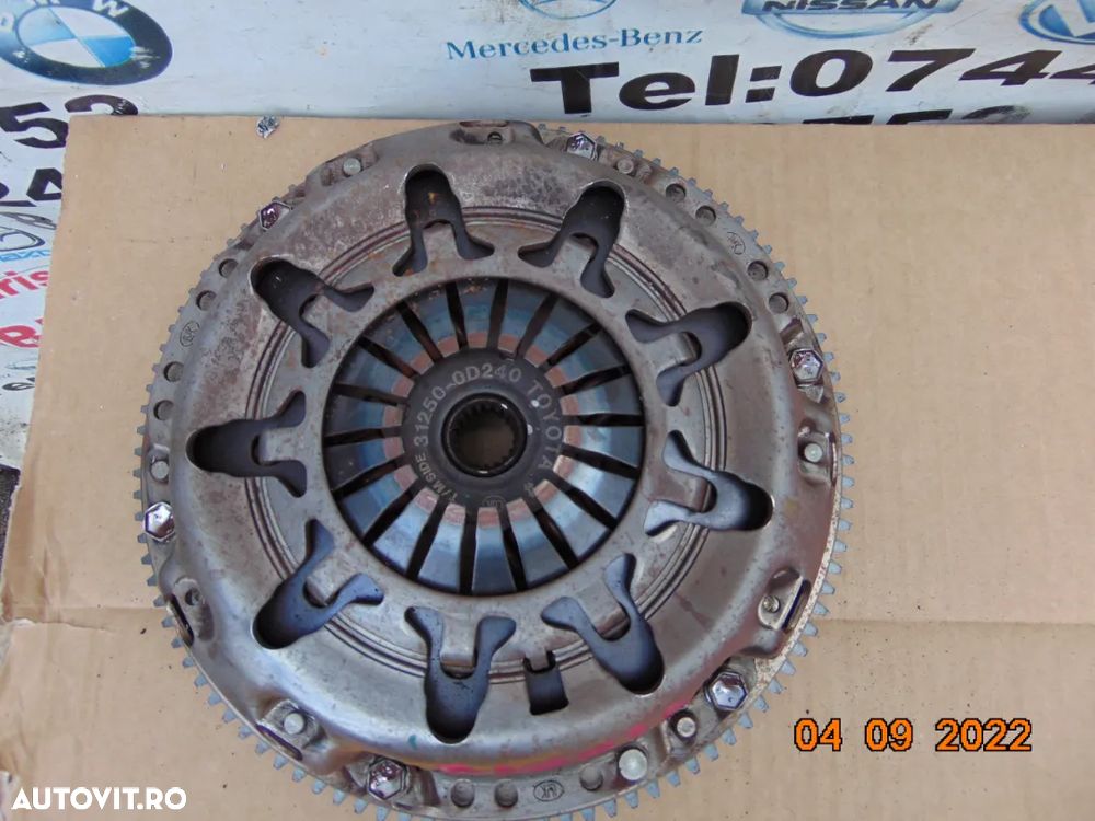 Ambreiaj Toyota aygo 1.0 euro 6 yaris peugeot 108 citroen c1 volanta placa presiune disc ambreiaj 1 - 2