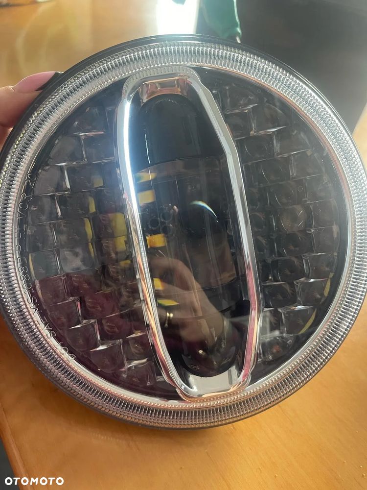 Lampa reflektor klosz przód Harley 7 cali 35V Touring Electra Street Glide - 6