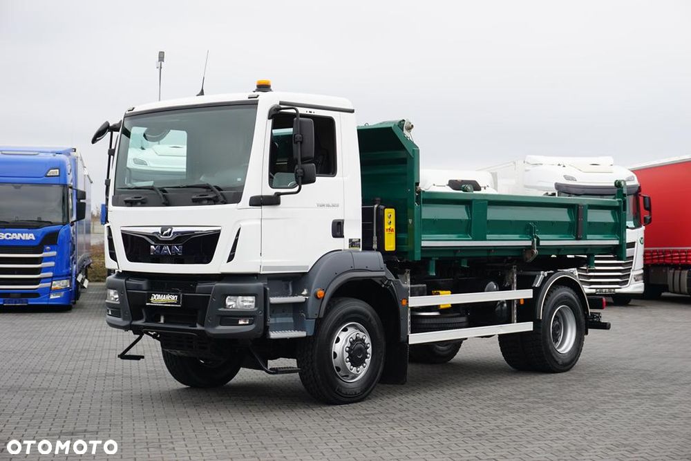 MAN TGM / 18.320 / E 6 / WYWROTKA / 4 X 4 / HYDROBURTA - 10