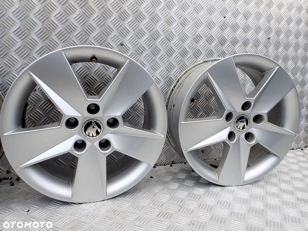 FELGI ALUMINIOWE SKODA OCTAVIA III 6,5JX16 ET46 5E0601025H - 5