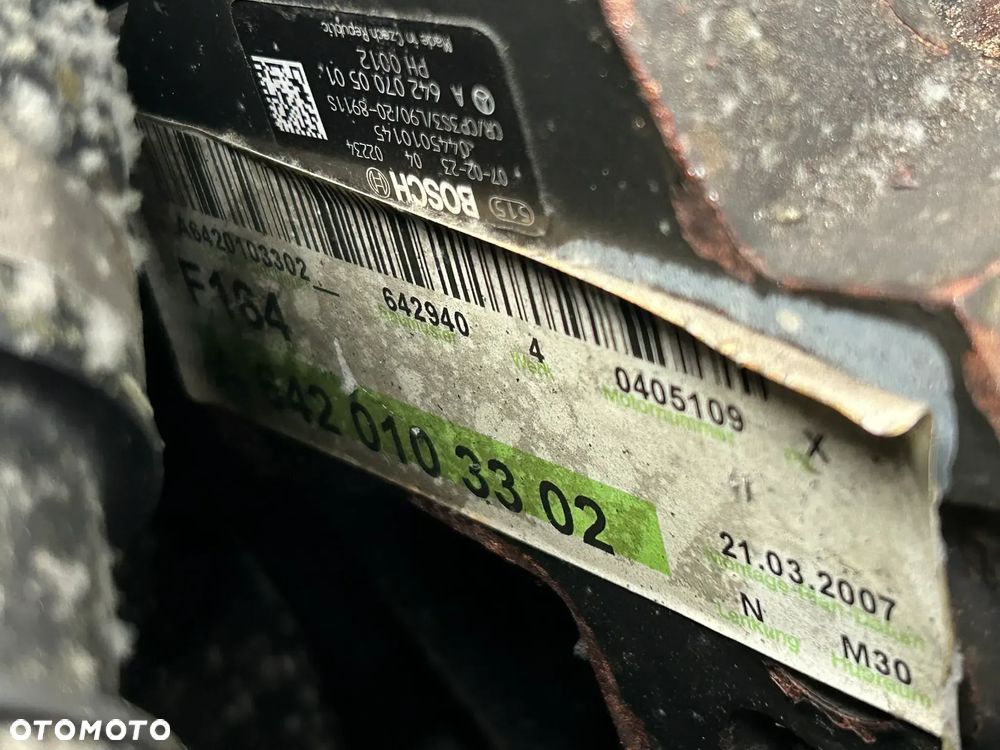 MERCEDES ML W164 SILNIK KOMPLETNY 3.0 CDI 642940 OM642 - 2