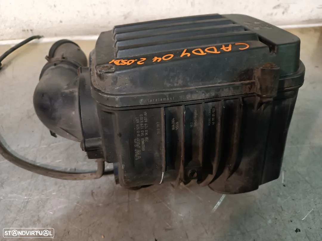 CAIXA DO FILTRO DE AR VOLKSWAGEN CADDY / GOLF V 2.0SDI 1F0129607 - 2