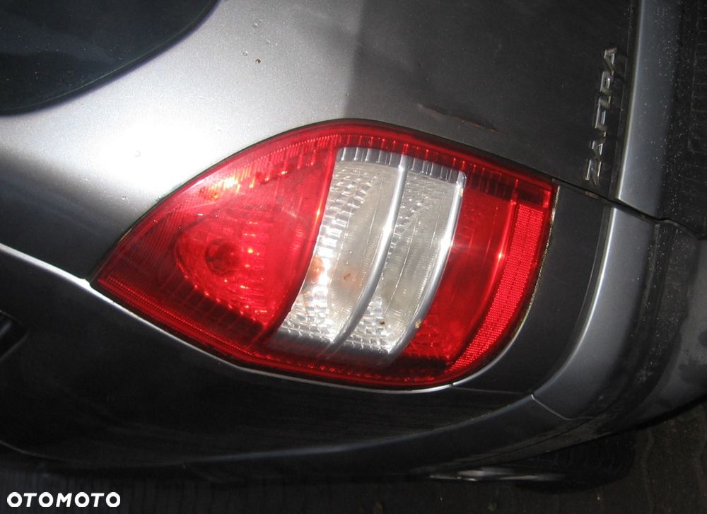 z155 ZAFIRA A maska zderzak błotnik lampa drzwi klapa hak lusterko - 5