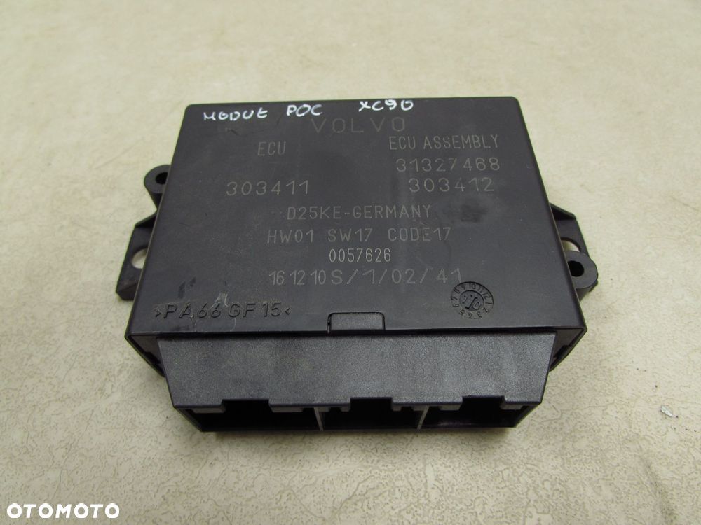 VOLVO XC90 LIFT 06- MODUL STEROWNIK PARKOWANIA PDC 31327468 - 2