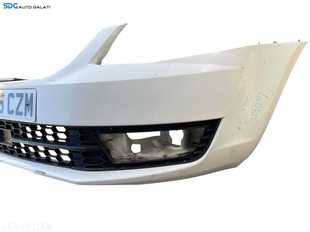 Bara Spoiler Fata Skoda Octavia 3 2013 - 2017 Culoare LF9E Cod 5E0807611 [LC0484] [B4567] - 9