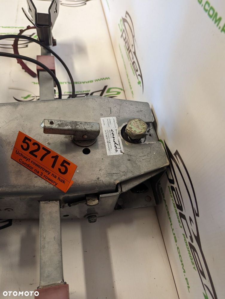 Uchwyt bagażnik rowerowy na hak Condor na 3 rowery - 7