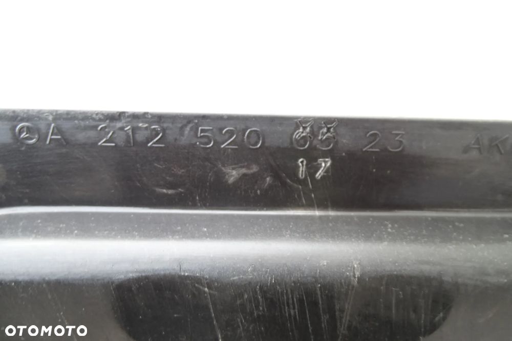 Mercedes E Klasa W212 Plyta Oslona pod silnik 2125201723 - 3