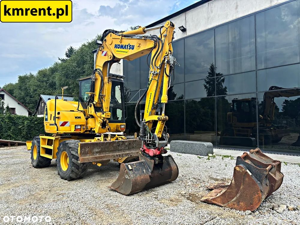 Komatsu PW 118 MR-8 KOPARKA KOŁOWA ROTOTILT 2017R | LIEBHERR A 309, TEREX 42, CAT, HITACHI ZX 140, VOLVO EW 140, 160 - 6