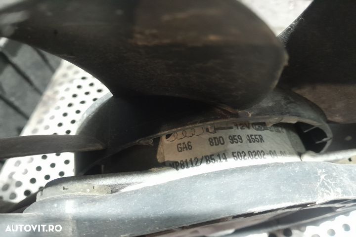 Electroventilator / Ventilator AC 8D0959455R 8D0959455R Audi A4 B6 [2 - 2
