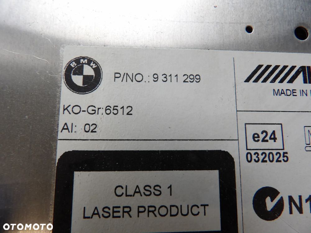 BMW - F20 - RADIOODTWARZACZ CD - GPS - 9311299 - 3