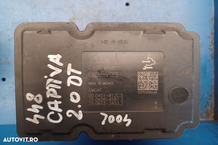 Pompa ABS 96851845 250926-45873 Chevrolet Captiva 1 [2006 - 2011] Cro - 1