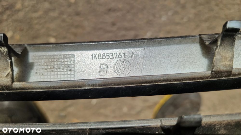 VOLKSWAGEN SIROCCO ATRAPA ZDERZAKA PRZÓD 1K8853761A - 3