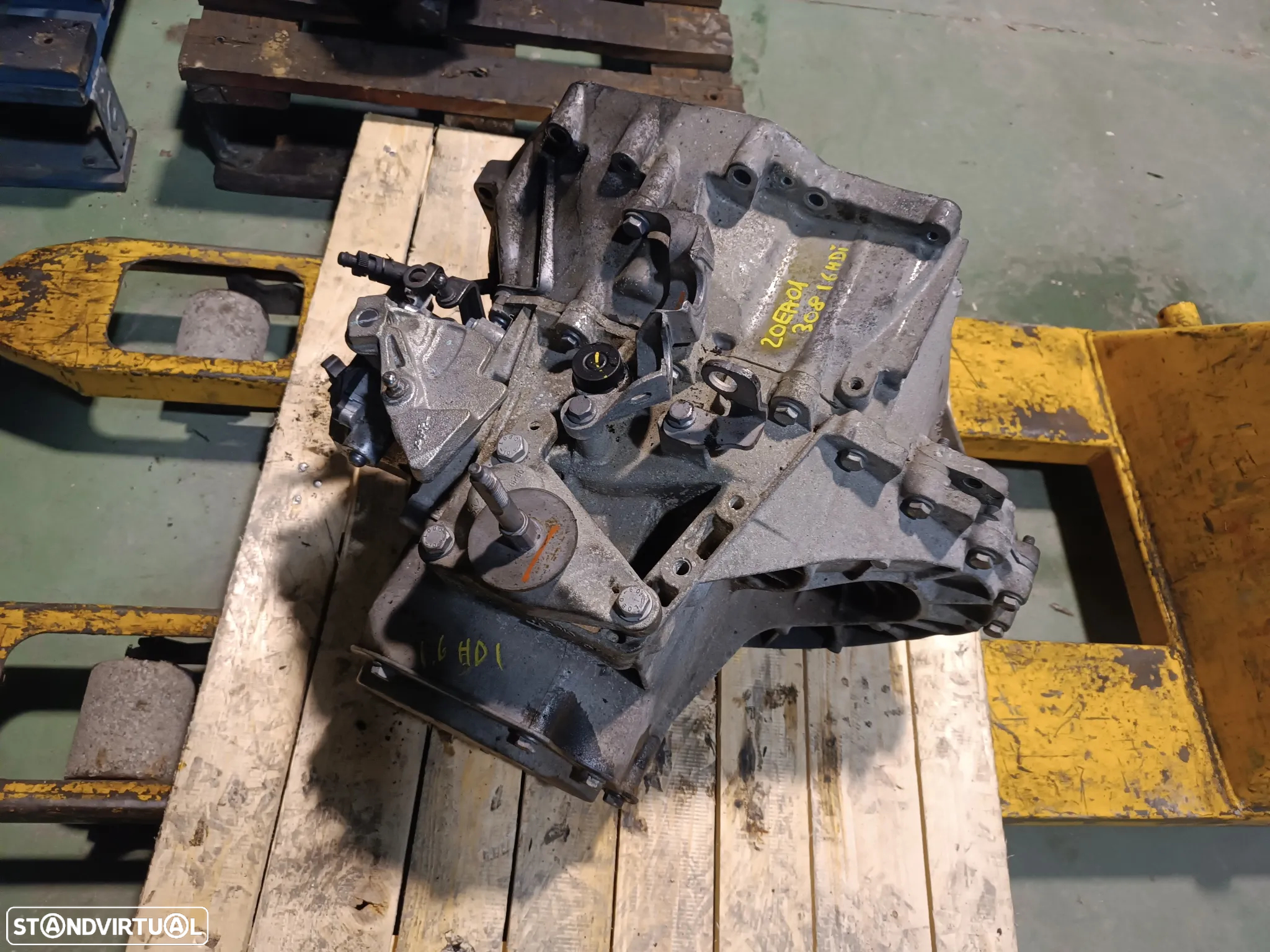 CAIXA DE 6 VELOCIDADES PEUGEOT 308 / CITROEN C4 1.6HDI 20EA01 - 2
