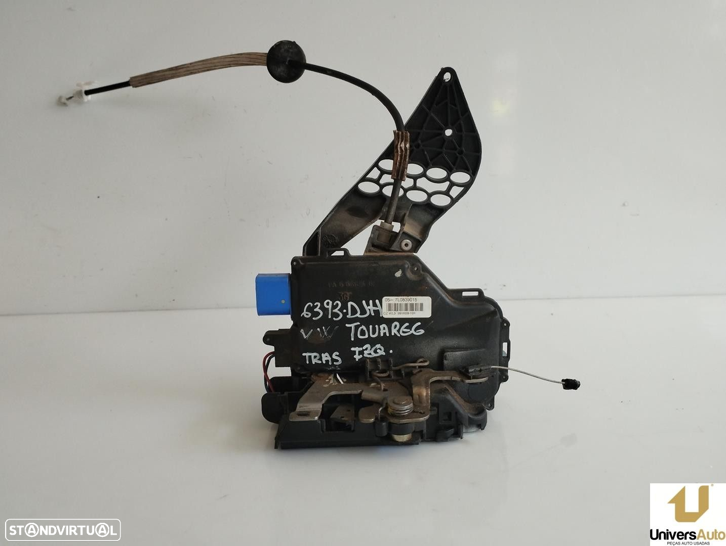 FECHADURA PORTA TRASEIRA ESQUERDA VOLKSWAGEN TOUAREG 2005 -7L0839015 - 3