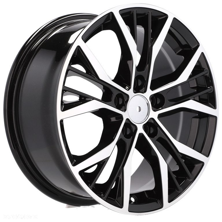 4x Felgi 18 m.in. do VW Passat CC B7 B8 Tiguan Golf T-ROC - BK713 (IN5415) - 7