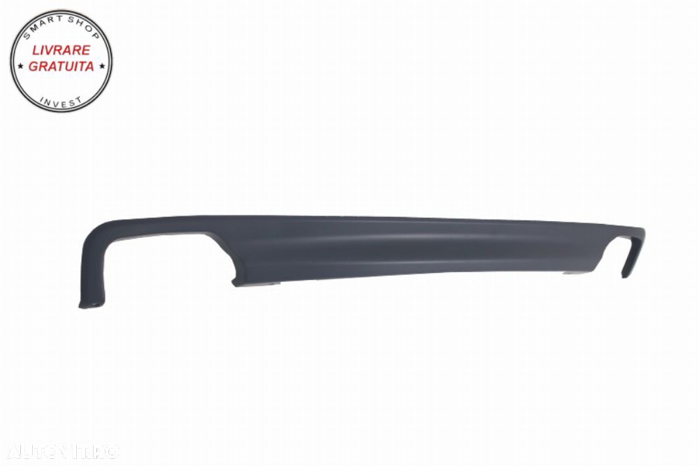 Difuzor de aer cu evacuare dubla BMW Seria 5 F10 F11 (2011-2017) 550I Design- livrare gratuita - 3