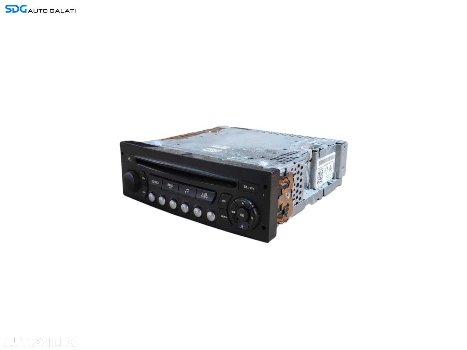 Unitate Radio CD Player Peugeot 307 2001 - 2008 Cod 96639793XT 96639793 [L5641] - 4