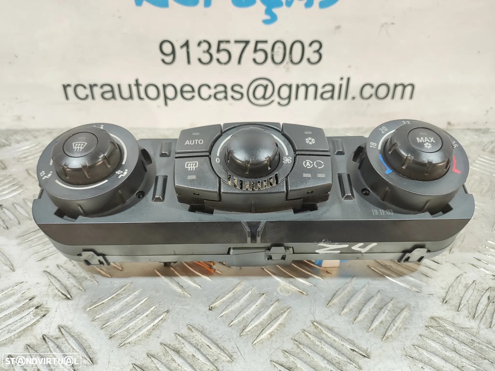 DISPLAY SOFAGEM COMANDO CHAUFFAGE CLIMATRONIC BMW Z4 E85 ROADSTER CABRIO 6936895 - 2