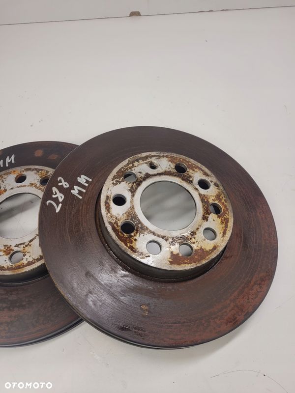 TARCZA HAMULCOWA TYŁ AUDI A3 8P LIFT VW 288MM - 2