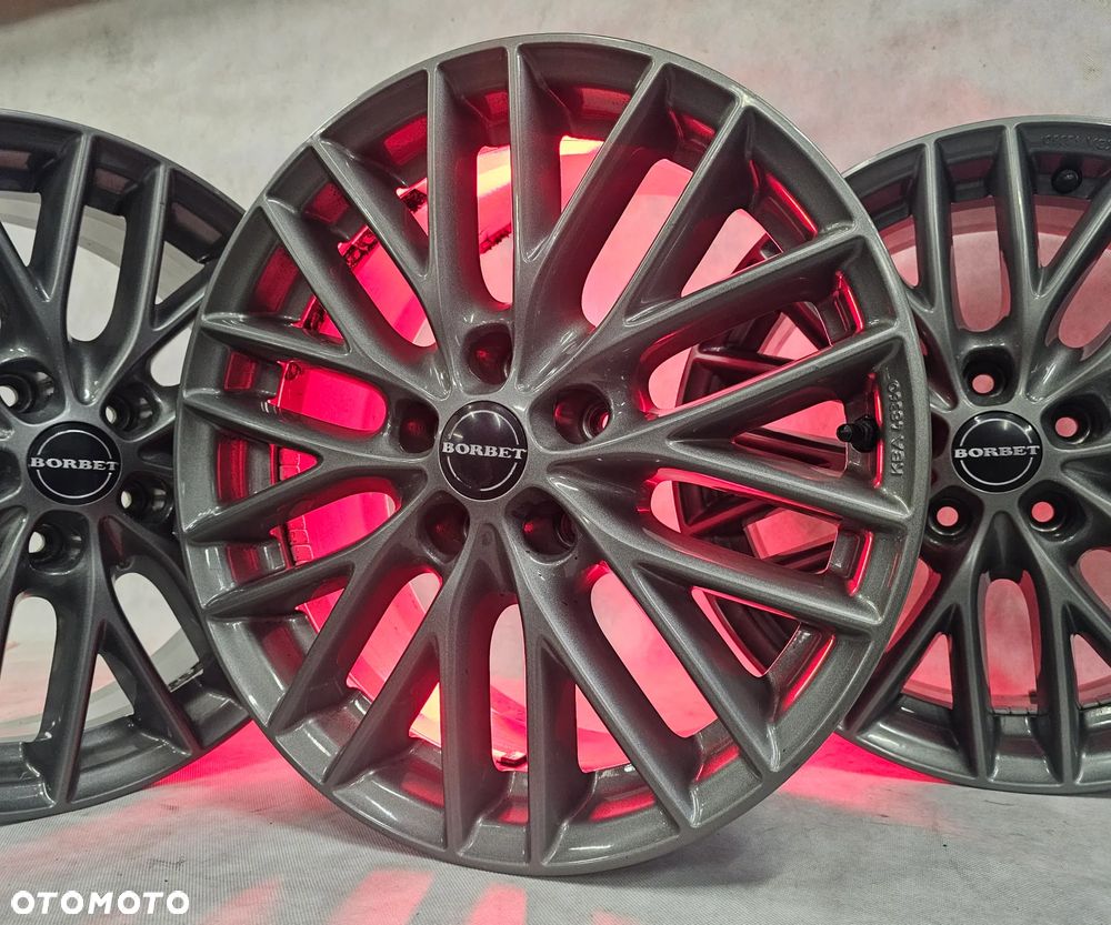 FELGI KOŁA BORBET AUDI VW SKODA SEAT KBA 48360 7,5x17 ET35 - 1