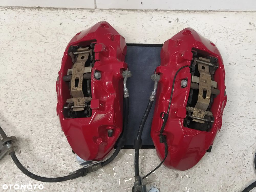 RANGE ROVER VOGUE SPORT ZACISK ZACISKI PRZÓD PRZEDNIE KOMPLET ORGINAŁ BREMBO - 2