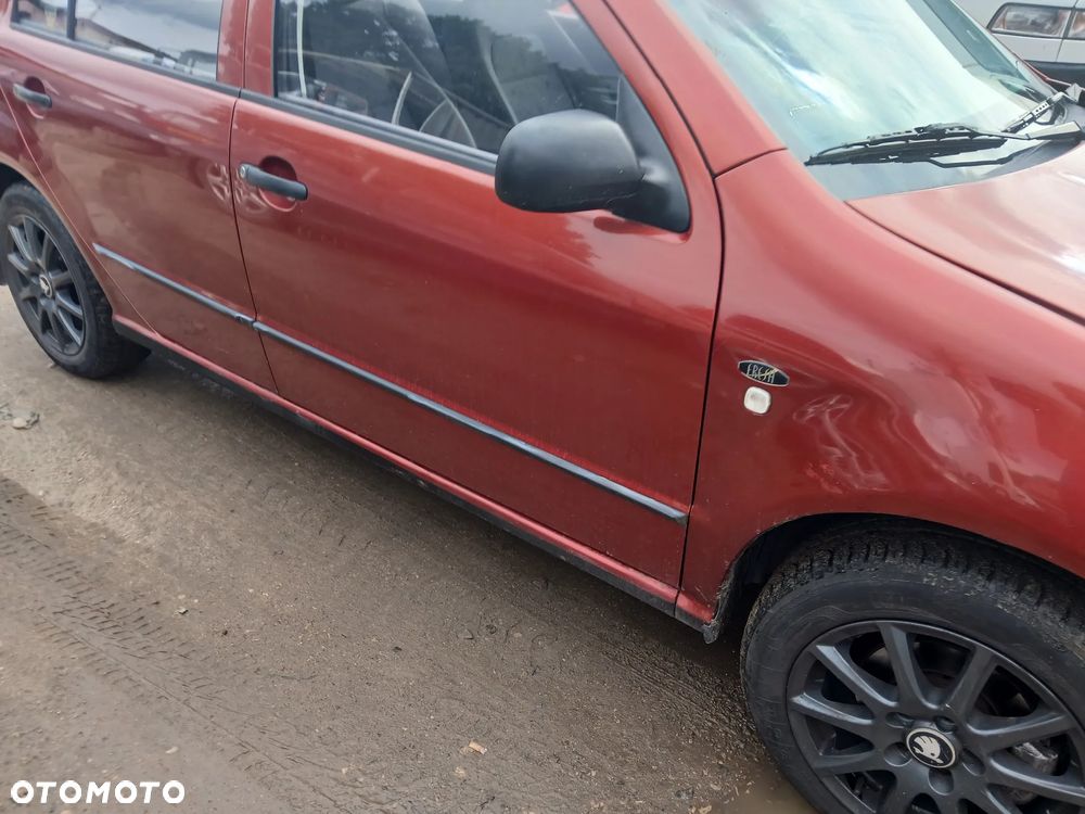 SKODA FABIA I HB LF3T  maska pokrywa silnika klapa bagażnika zderzak lampa reflektor pas przedni - 3