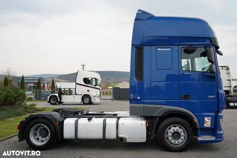 DAF XF 480 / MEGA / CABINĂ SUPER SPACE / PLATĂ JOSĂ / 2022 - 9
