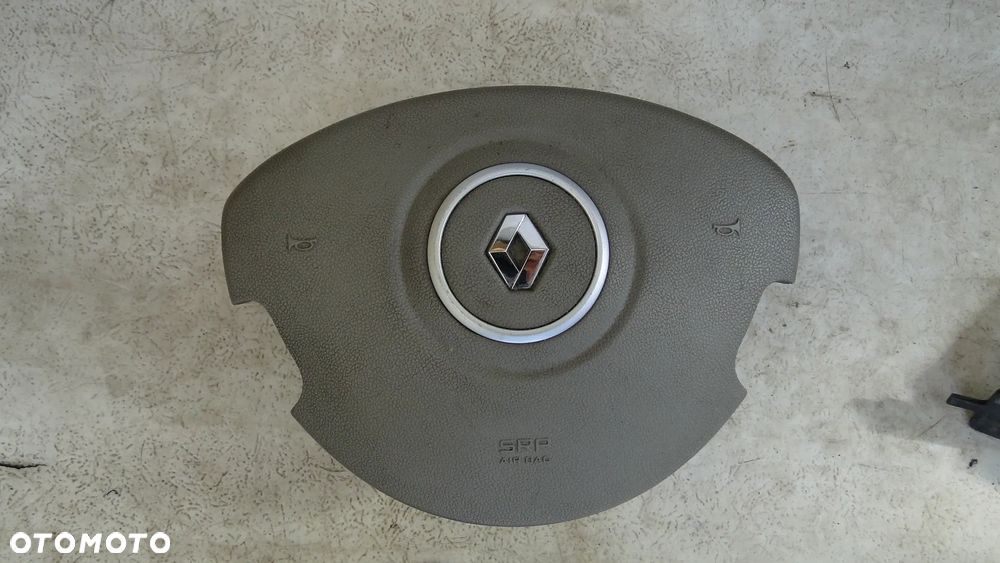 RENAULT CLIO III DESKA KONSOLA PODUSZKI PASY KOMPLET ORYGINAŁ EUROPA - 8