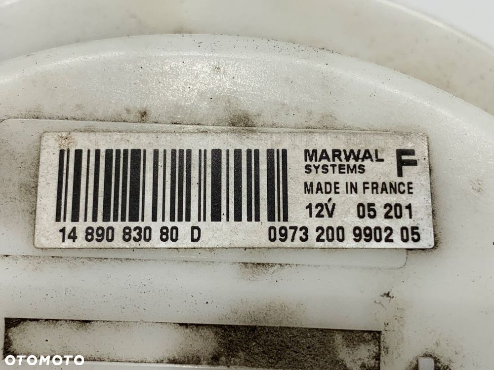 POMPA PALIWA  PEUGEOT 307 (3A/C) 2000 - 2012 1.6 16V 80 kW [109 KM] benzyna 2000 - 2007 1489083080D - 5