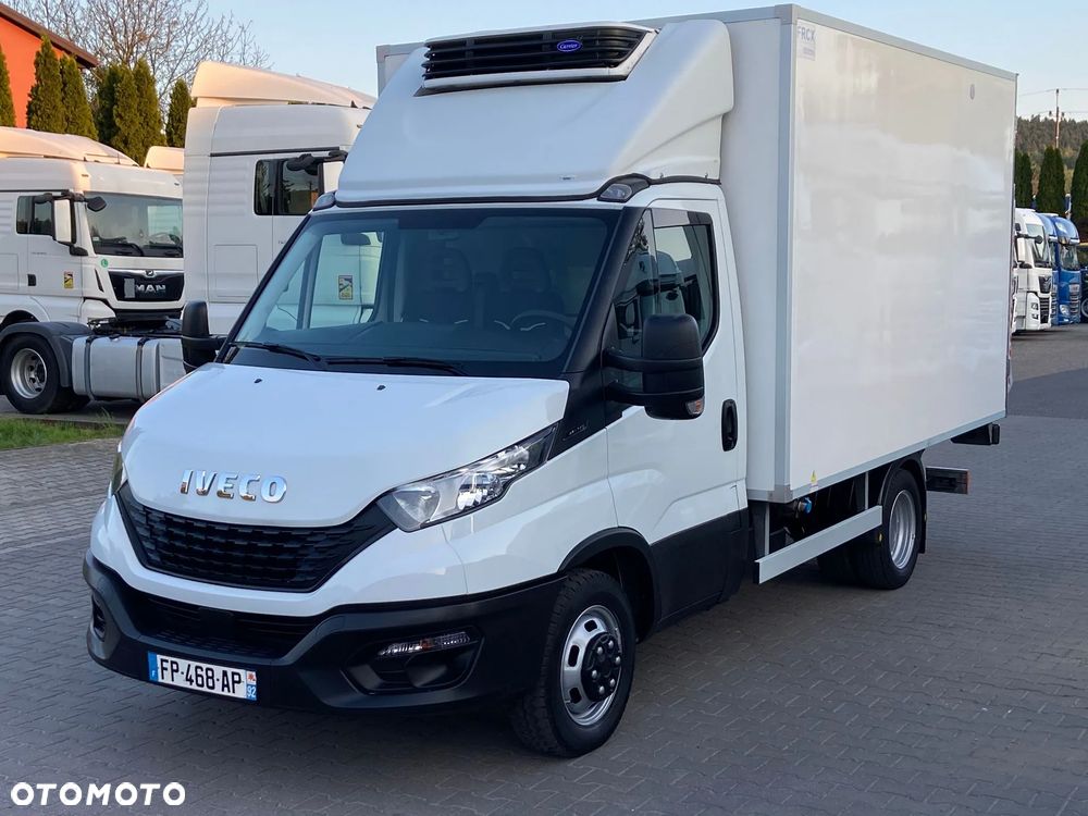 Iveco Daily 35C14 • 2020 • Carrier Xarios 350 • Chłodnia • Mroźnia • -29°C +20°C • Winda Dhollandia • AeroKit • Bliźniak • Sprowadzone - 4