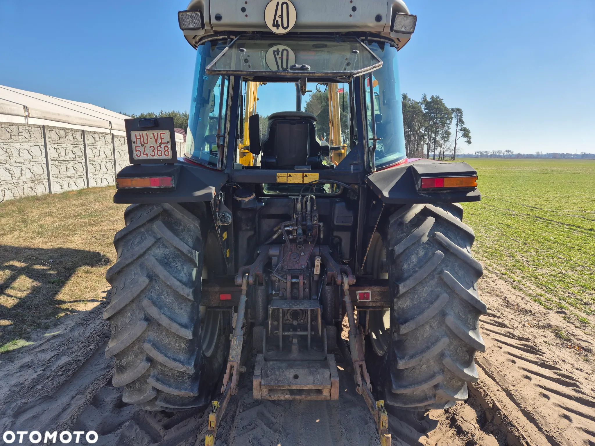 Massey Ferguson 6140 Cena Brutto 90 koni Pełna Pakiet Tur Łyżka dodatkowo koła wąskie 6130 MF  6150 - 11