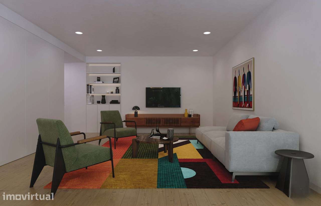 Apartamento de Luxo com Terraço e Garagem - Grande imagem: 2/15
