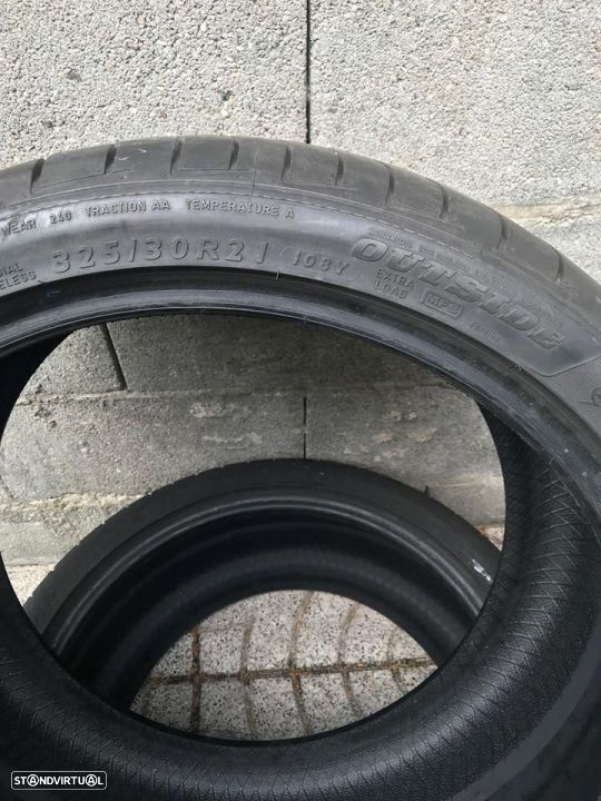 REF 054 // Pneus 325/30/21 Dunlop SP Sport Maxx GT RFT (ANTI-FURO) - 4