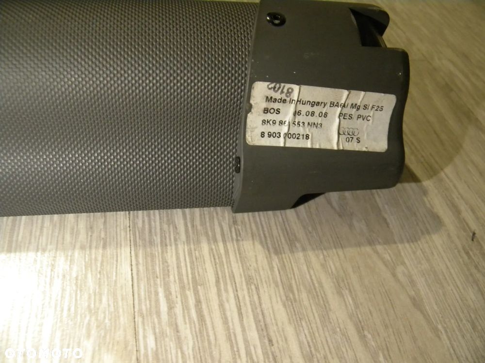 ROLETA BAGAŻNIKA AUDI A4 B8 AVANT KOMBI 07-15r POPIEL  8K9863553 NN3 - 8
