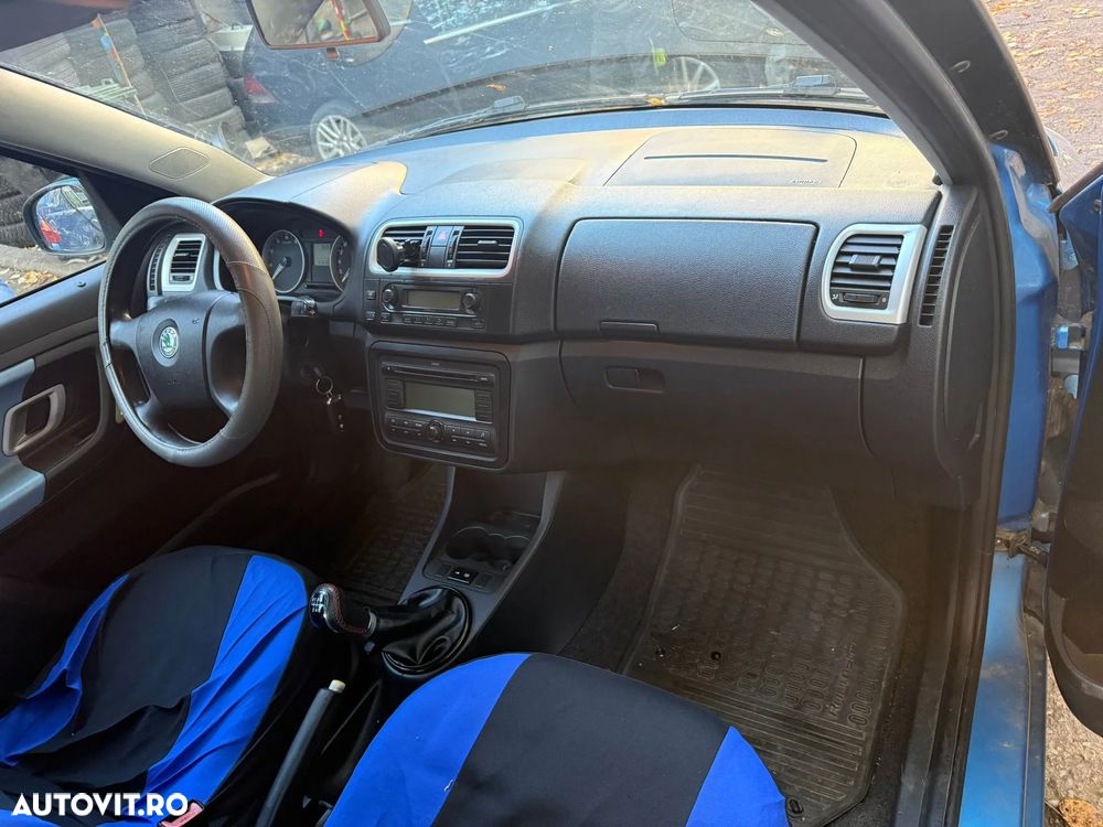 Dezmembrez Skoda Roomster/Fabia 2 albastru 1.6 benzina  BTS 2008 - 15