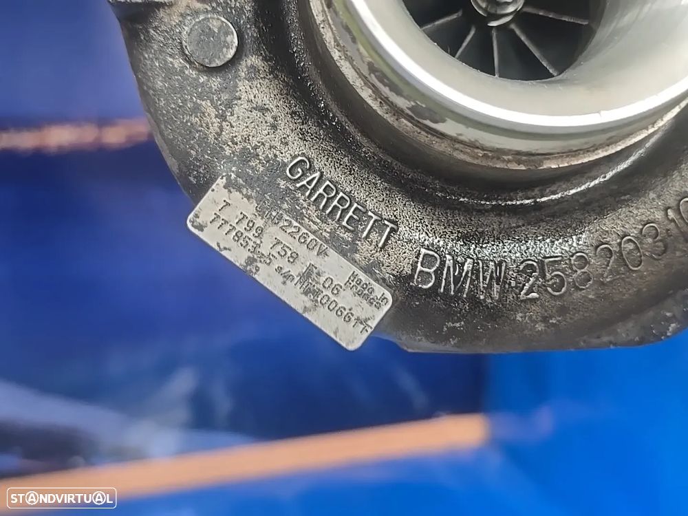 Turbo originais para BMW Série 7 f01 f02 730d N57 2008- - 4