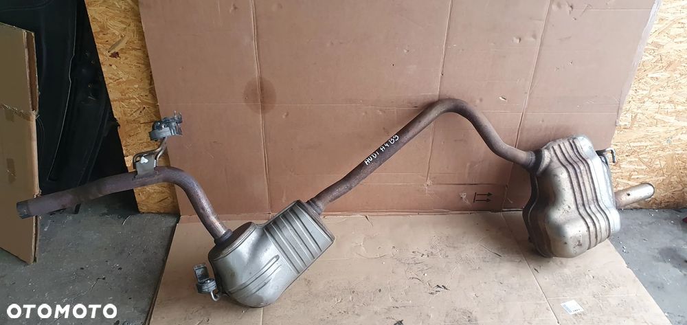 Tłumik końcowy wydech rura Audi A4 B9 1.4 TFSI 8W0253411P 8W0253611K - 1