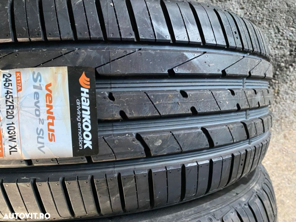 vand 2 anvelope 245/45/20 hankook de vară noi - 3