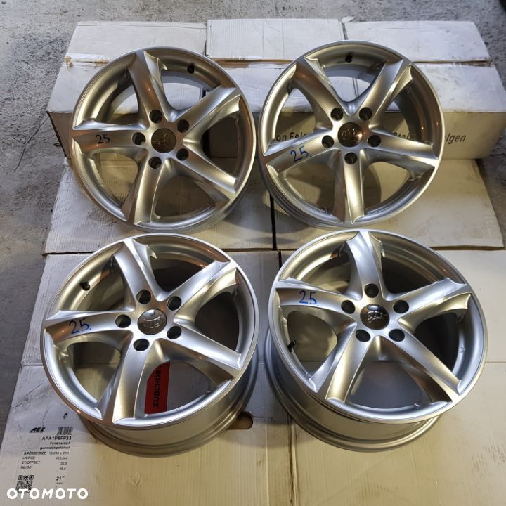 4x 7x16 ET40 5x114,3 Nowy komplet felg aluminiowych Toyota, Mazda, Nissan, Suzuki, Honda - 1