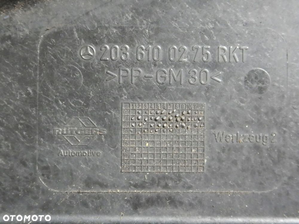 Wkład bagażnika styropian Mercedes CLK-klasa W209 2002-2009 2036100275 - 2