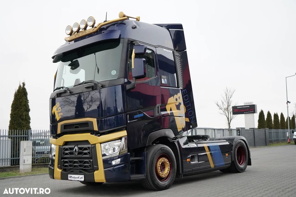 Renault T 520 / EDIȚIE LIMITATĂ - 1894 / AIRBAGURI COMPLETE / RETARDER / CLIMATIZARE PARCARE / PIELE / VERSIUNE FOARTE BOGATĂ - 4