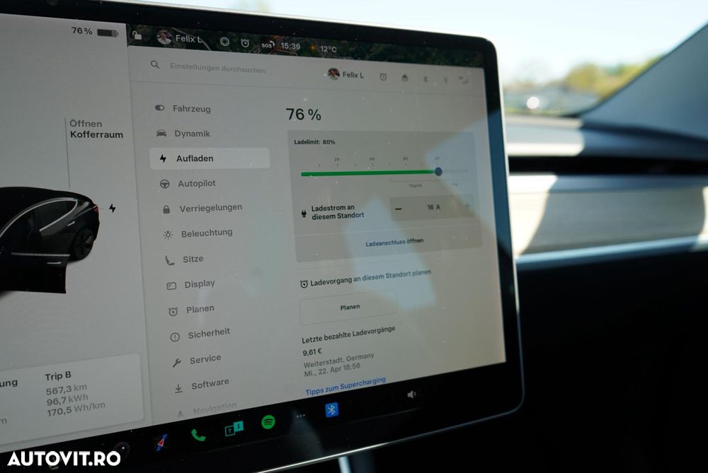 Tesla Model 3 Langstreckenbatterie Allradantrieb Dual Motor - 34