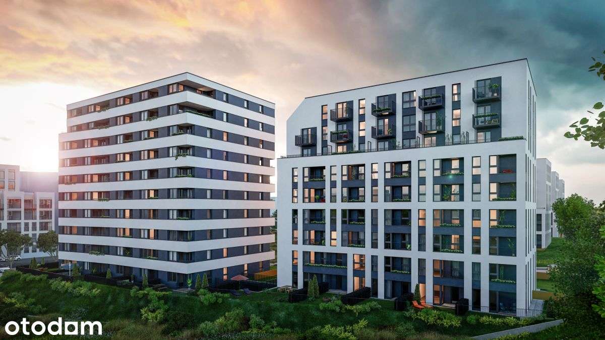 2-pokojowe mieszkanie 38m2 + loggia Bezpośrednio