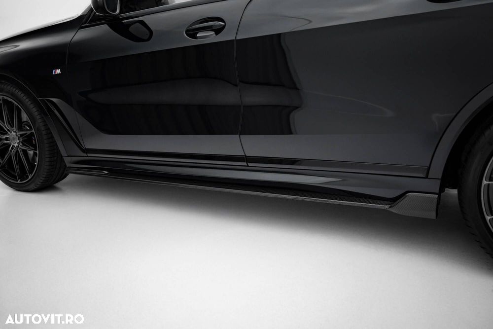 Pachet Exterior Prelungiri compatibil cu BMW X7 G07 LCI Maxton Design Carbon - 6