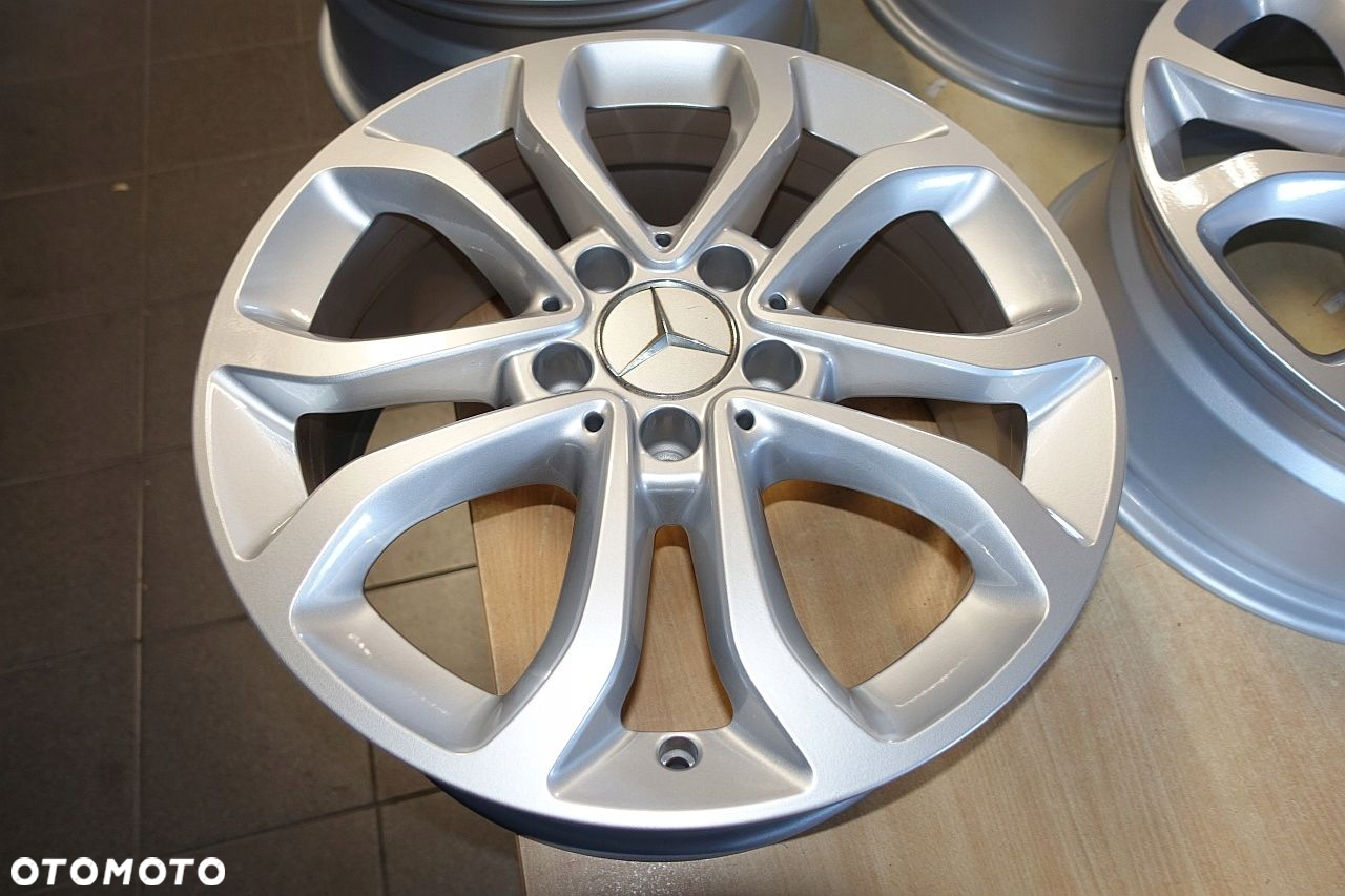Mercedes w205 felgi 17 4szt IDEALNE w207 7x17 et48.5 2054010200 - 11